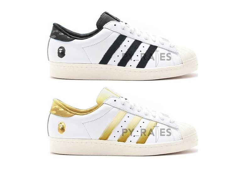 BAPE To Dress The adidas Superstar 80 Two Ways Come January 2021