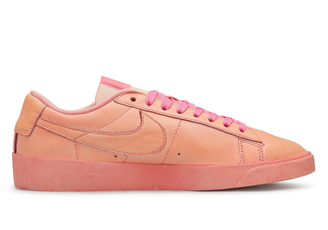 Cdg Girl Nike Blazer Low Pink 6