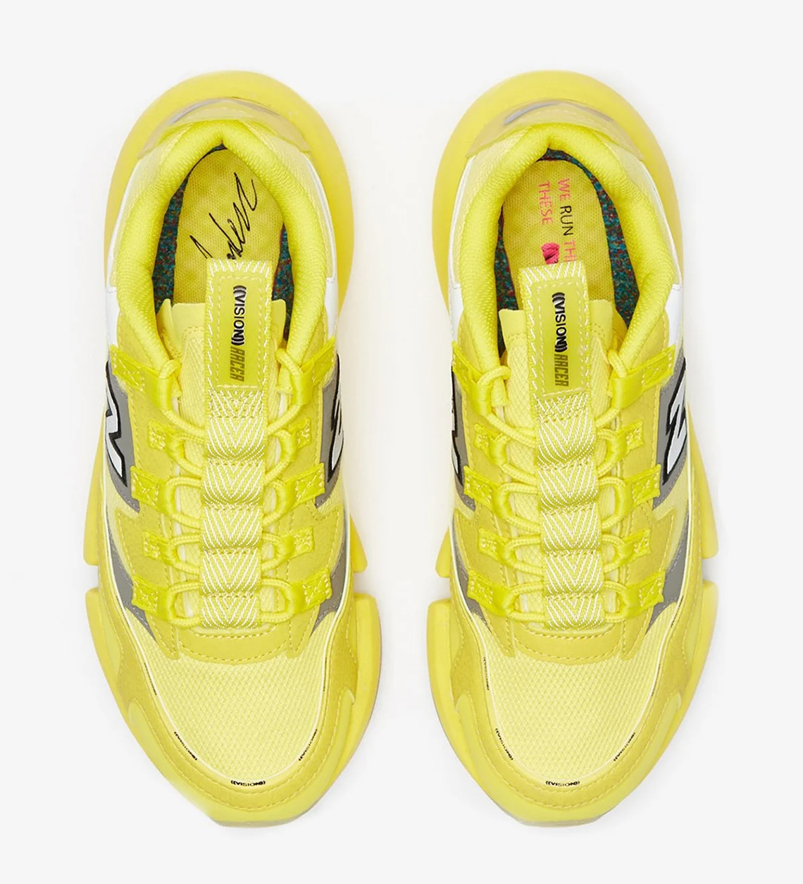 Jaden Smith New Balance Vison Racer Yellow 6 1