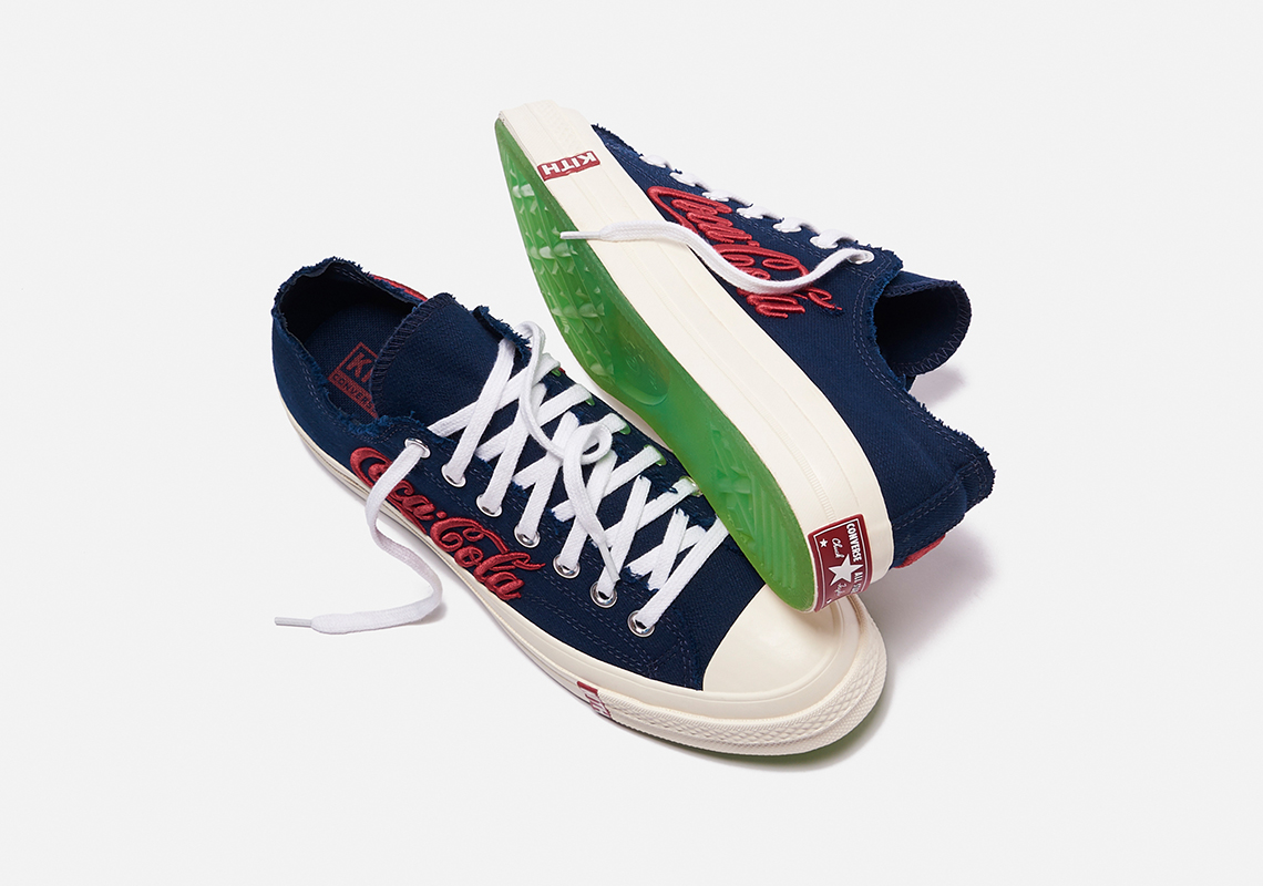 Kith Coca Cola Converse Chuck 70 Low Navy 1