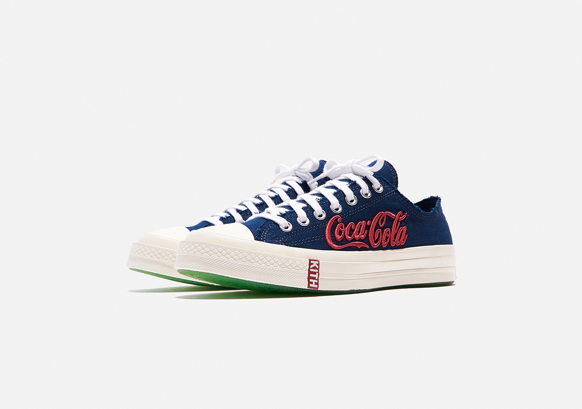 Kith Coca Cola Converse Chuck 70 Low Navy 3