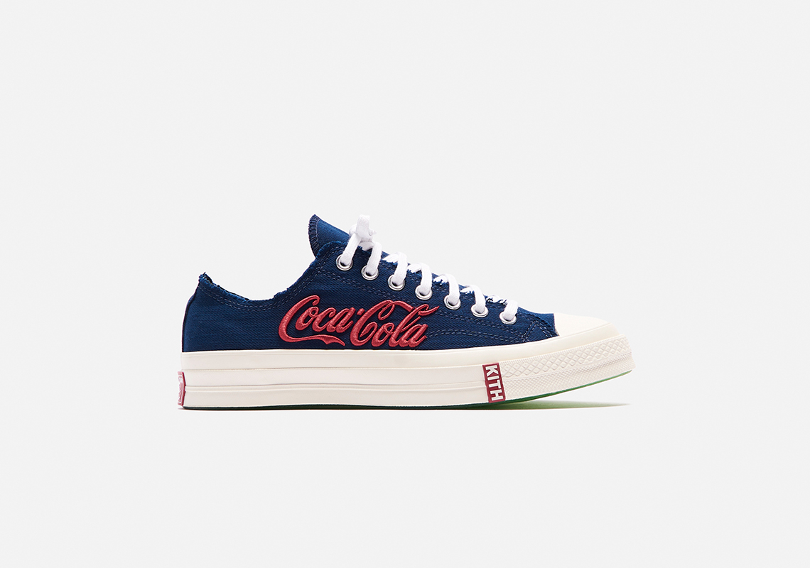 Kith Coca Cola Converse Chuck 70 Low Navy 5