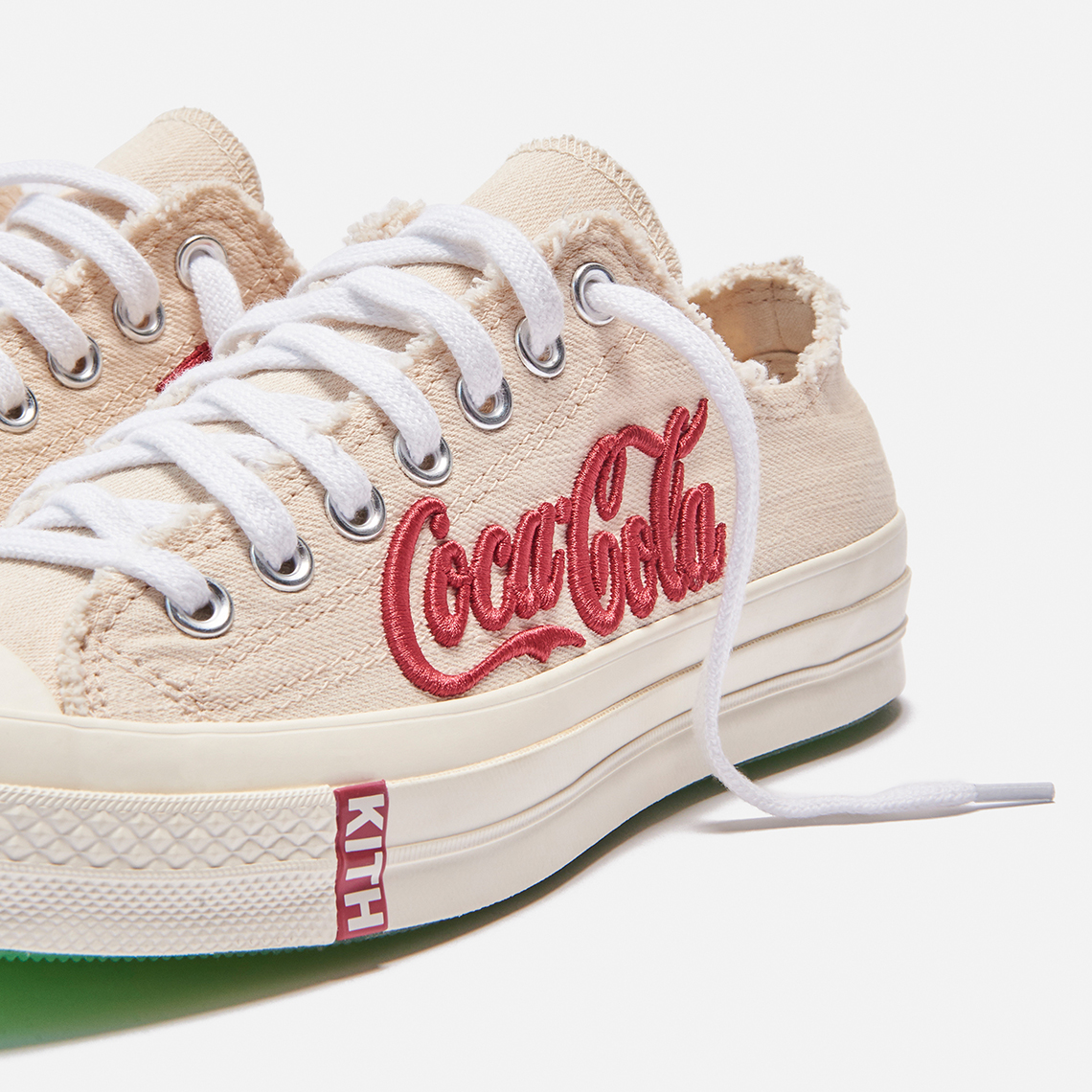 Kith Coca Cola Converse Chuck 70 Low Parchment 1