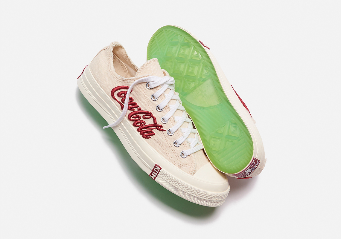 Kith Coca Cola Converse Chuck 70 Low Parchment 2