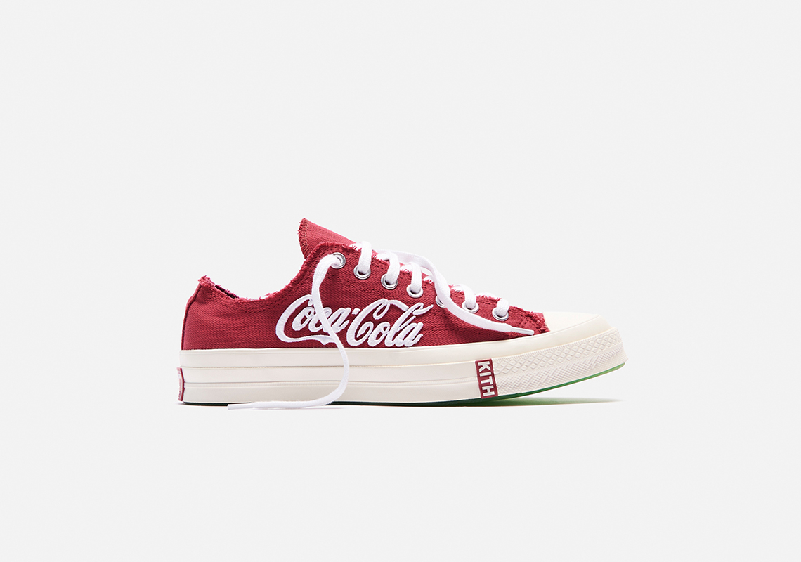 Kith Coca Cola Converse Chuck 70 Low Red 3