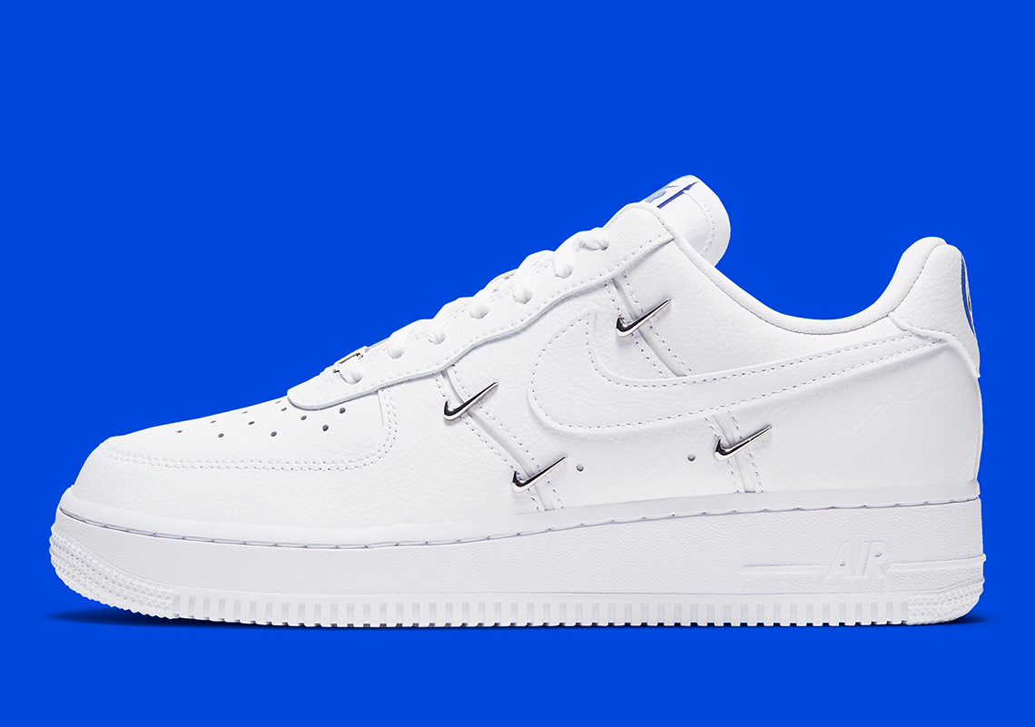 The Nike Air Force 1 LX Adds Mini Metallic Swooshes To Its Mid-Panel