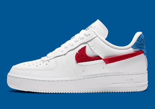 The Nike Air Force 1 Low Vandalised Adds Snakeskin Textures On Swoosh And Heel