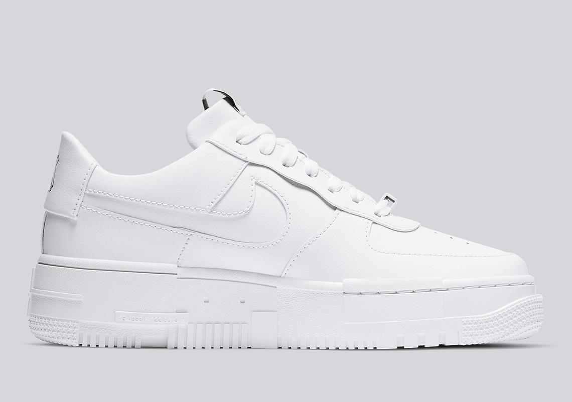 Nike Air Force 1 Pixel Triple White Ck6649 100 Release Info 2