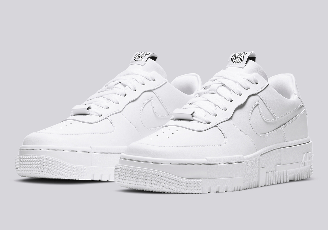 Nike Air Force 1 Pixel Triple White Ck6649 100 Release Info 5