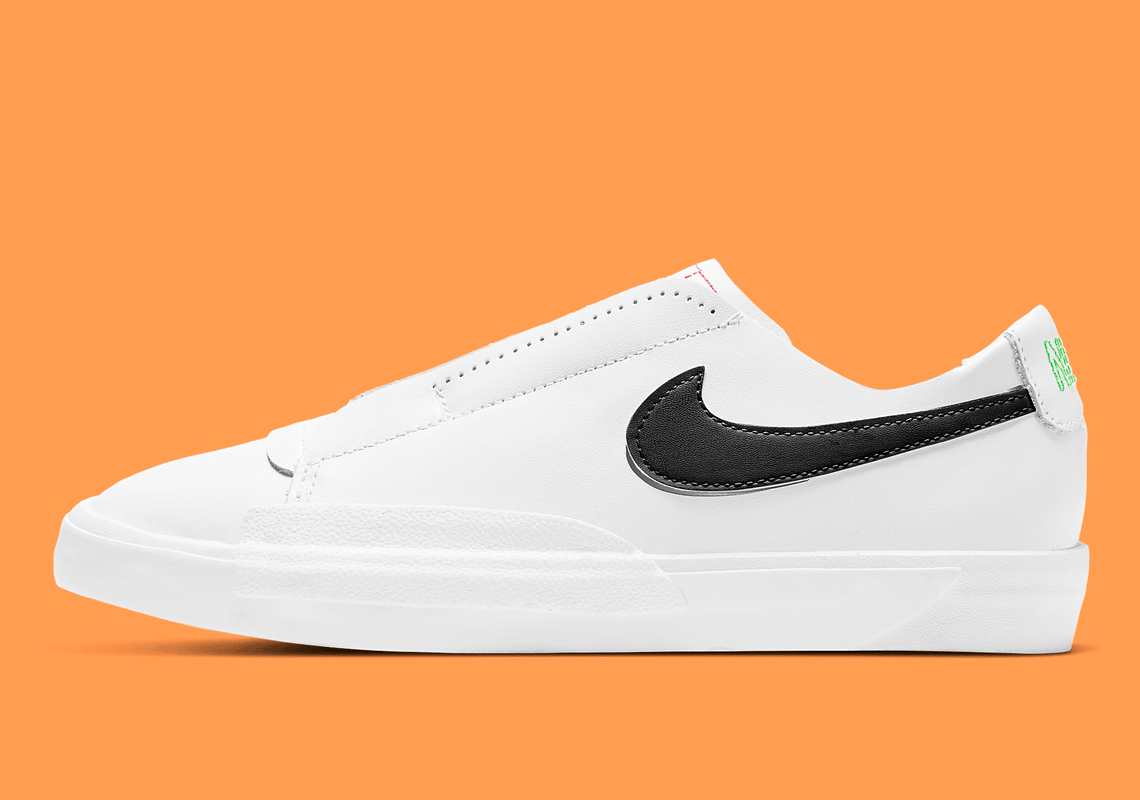 Nike's Slip On Blazer For Women Appears With Neon And Orange Hits