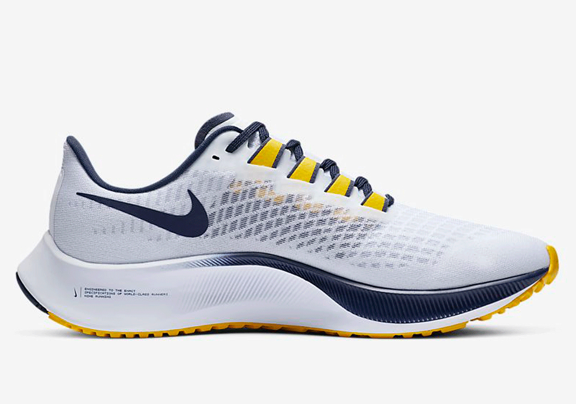 Nike College Zoom Pegasus 37 Michigan Cz5384 100 2