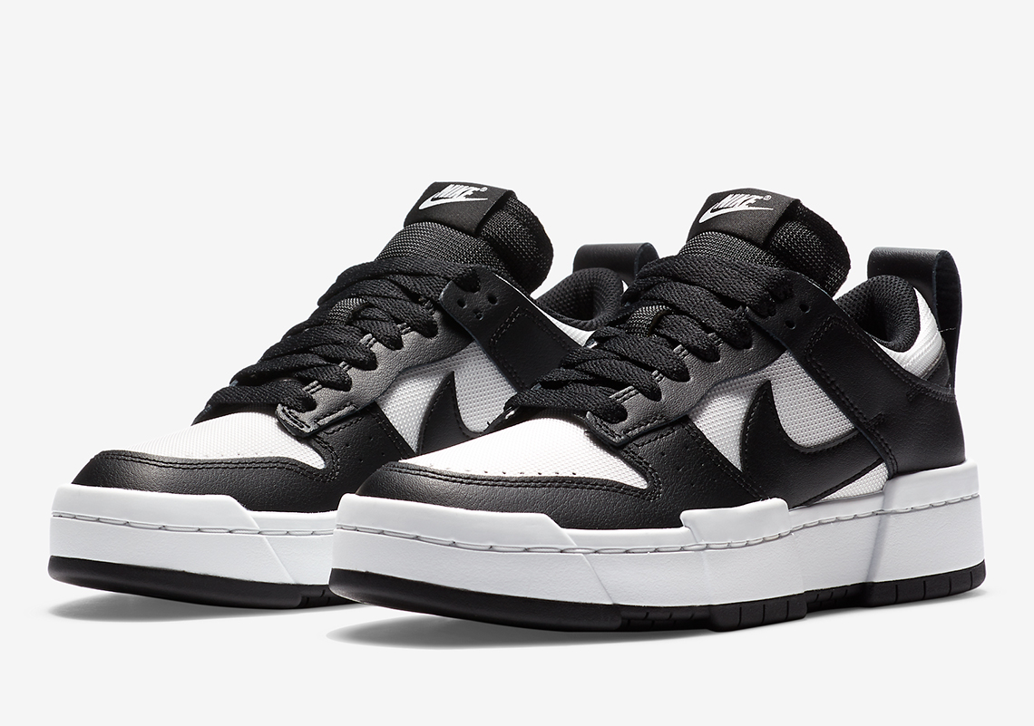 Nike Dunk Low Disrupt Black White Ck6654 102 4