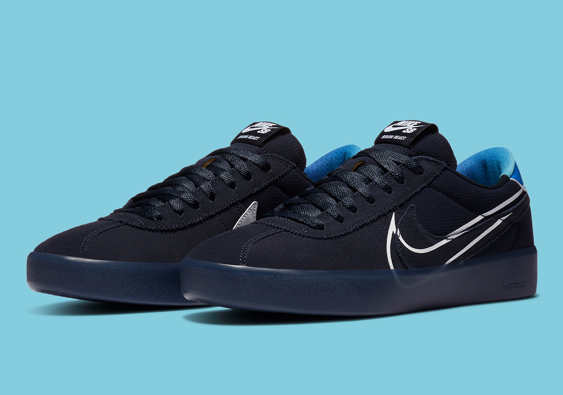 Nike SB Bruin React Gets Dressed In Dark Obsidian