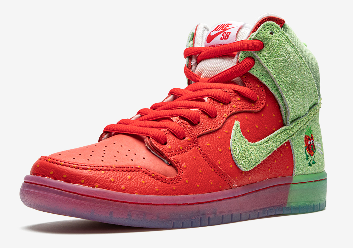 Nike Sb Dunk High Strawberry Cough Cw7093 600 3