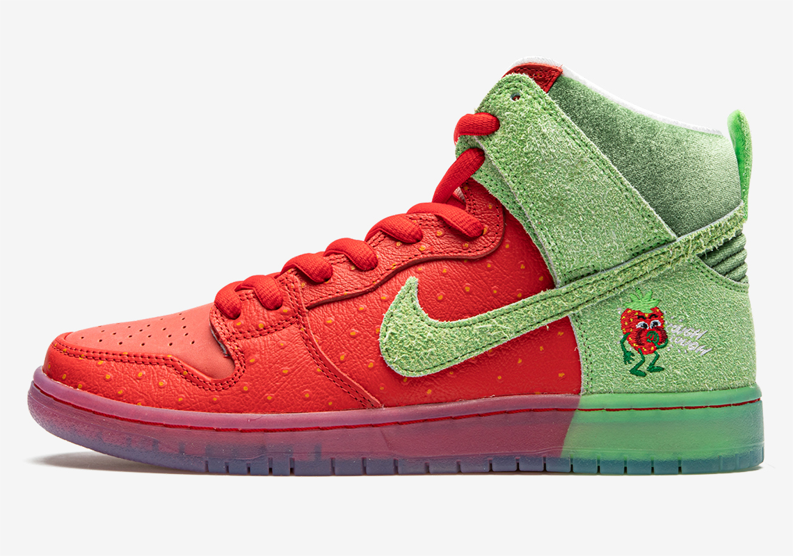 Nike Sb Dunk High Strawberry Cough Cw7093 600 5