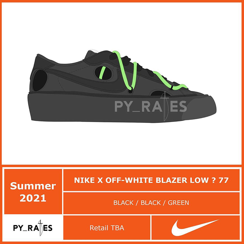 Off White Nike Blazer Low Release Info 2