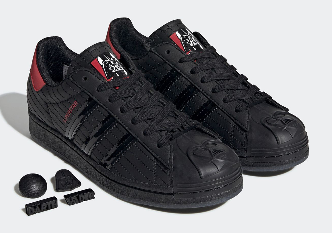 adidas Molds Darth Vader's Iconic Mask Onto The Superstar Shelltoe