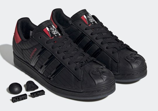 adidas Molds Darth Vader’s Iconic Mask Onto The Superstar Shelltoe