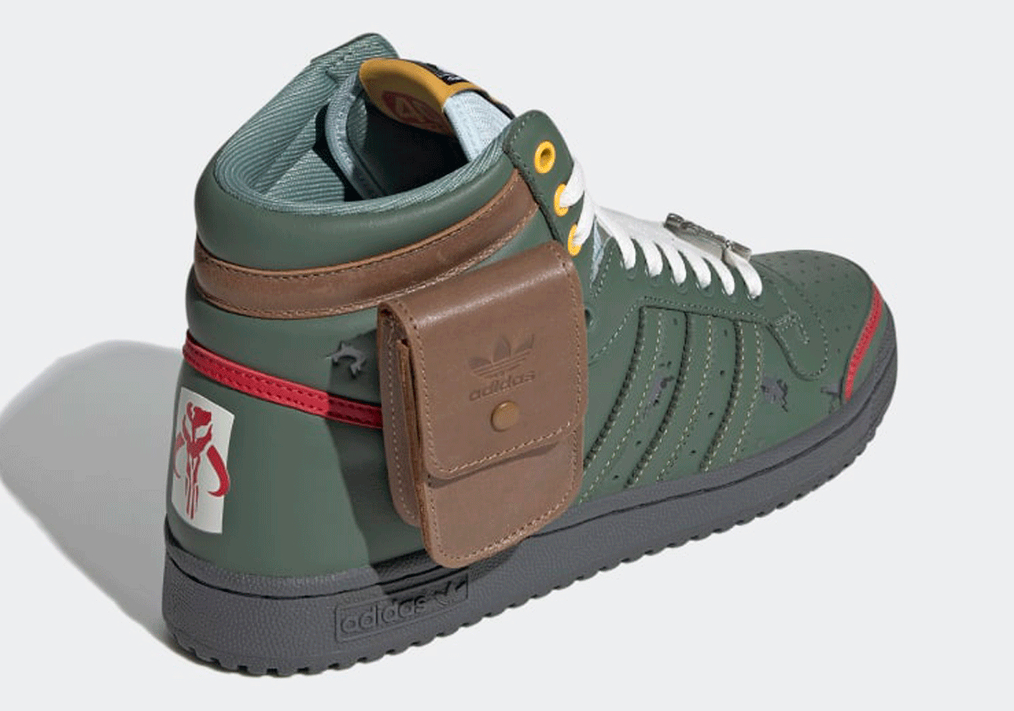 Star Wars Adidas Top Ten Hi Boba Fett Fz3465 5