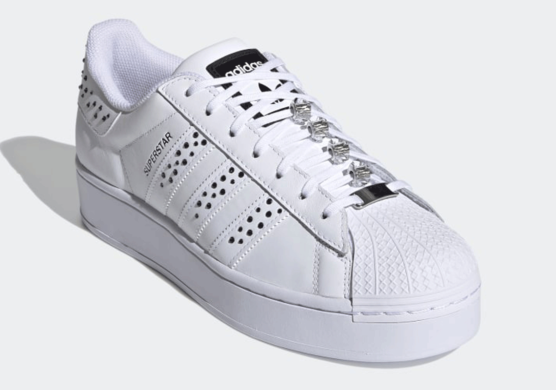 The adidas Superstar Bold Shines Bright With Swarovski Crystals