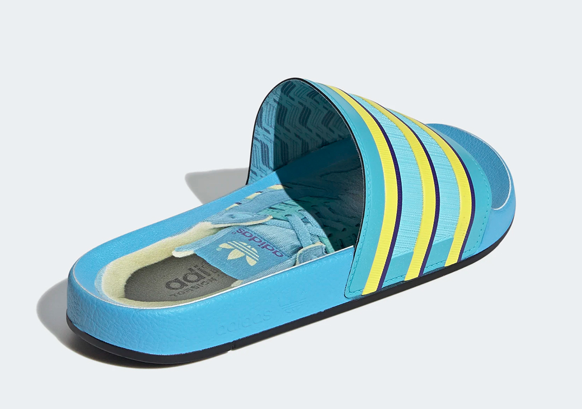 Adidas Slide Zx8000 Turquoise Fx4379 5