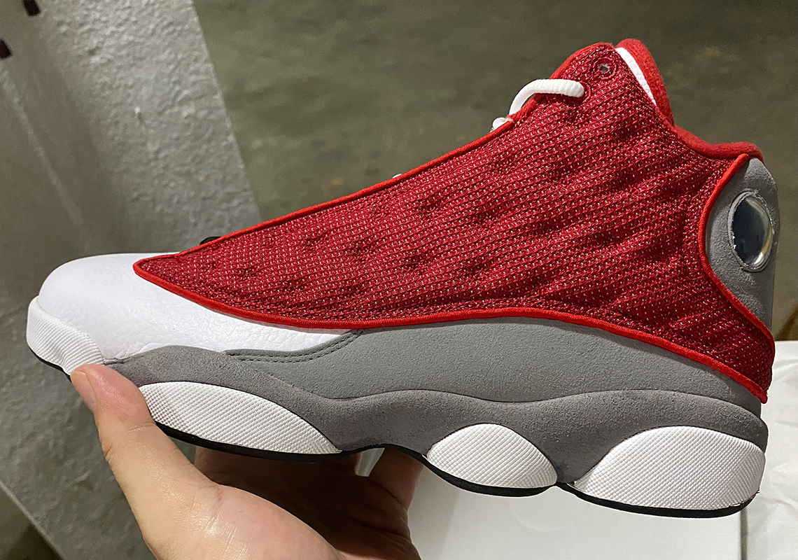 Air Jordan 13 Gym Red Flint Grey White 414571 600 2