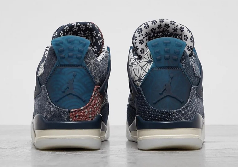 Air Jordan 4 Sashiko Deep Ocean Cw0898 400 2