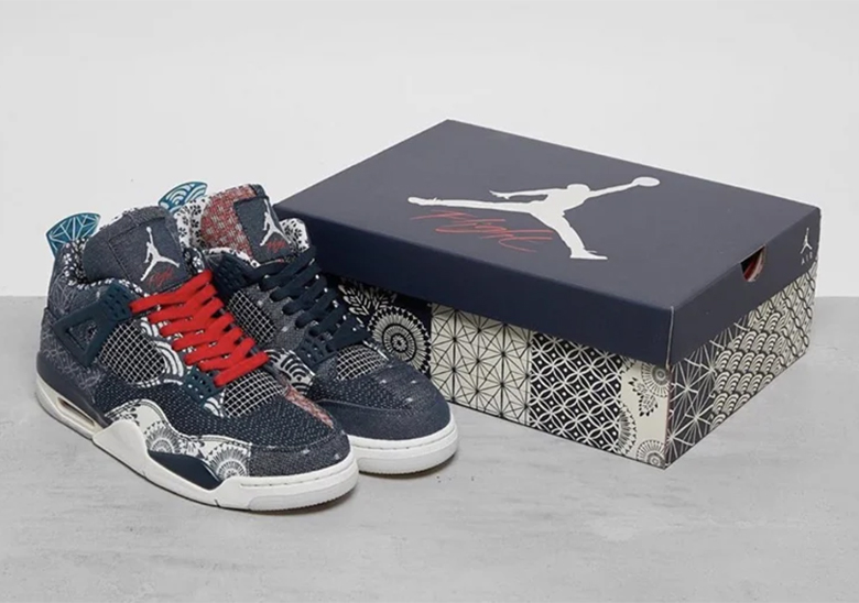 Air Jordan 4 Sashiko Deep Ocean Cw0898 400 5