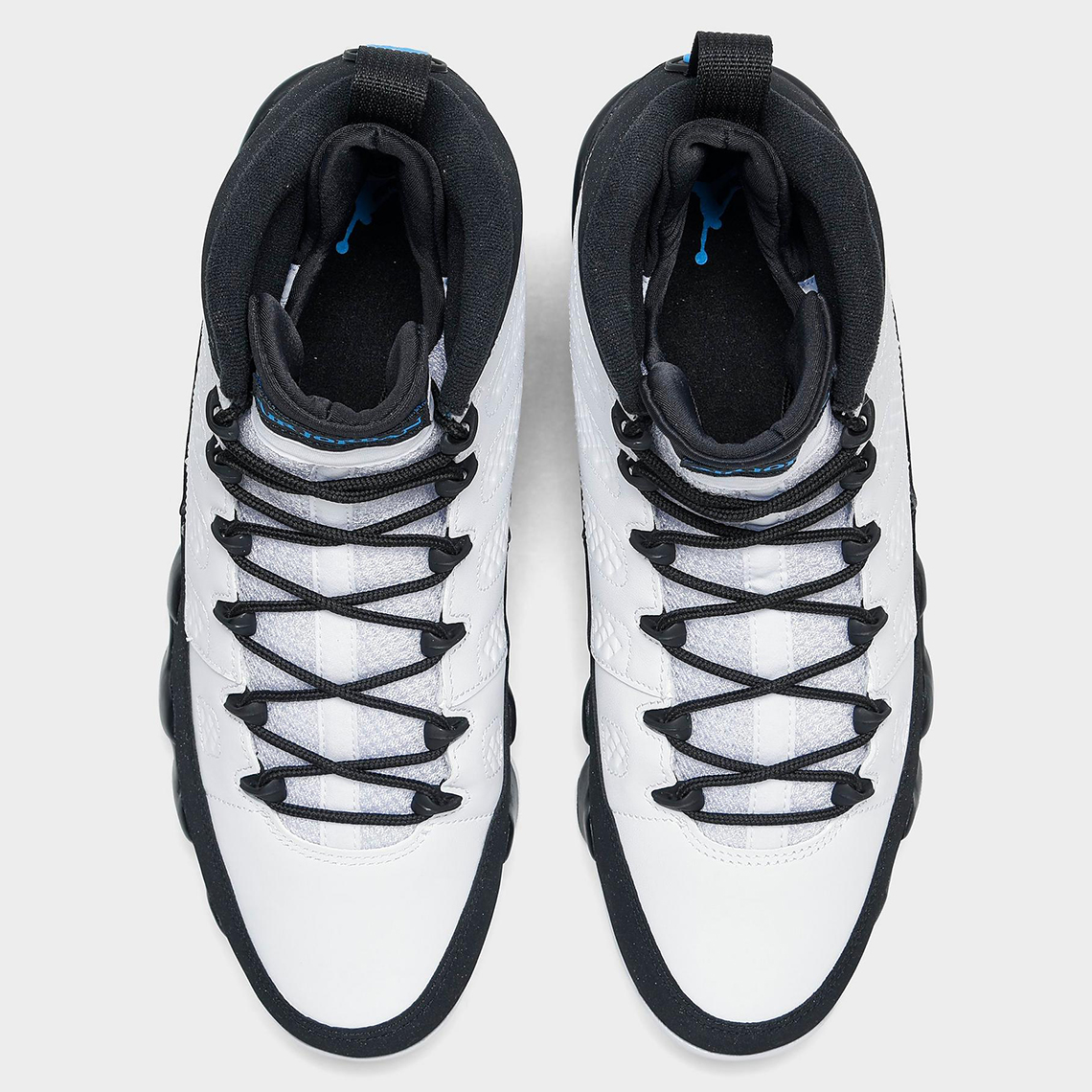 Air Jordan 9 White University Blue Black Ct8019 140 Release Date 5