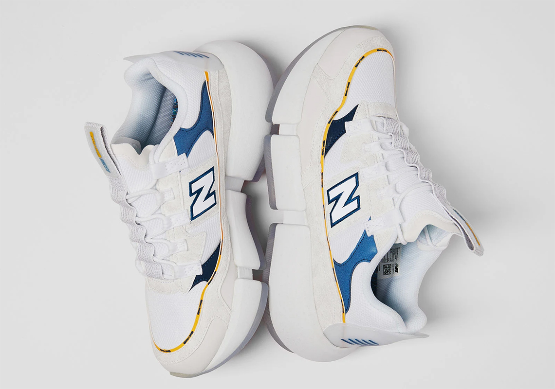 Jaden New Balance Vision Racer White 5