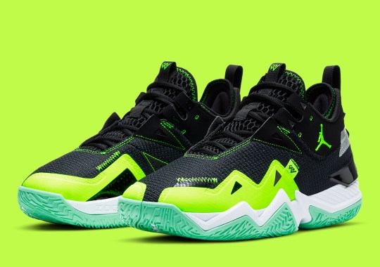 The Jordan Westbrook One Take Receives A Black And Neon Green Makeover