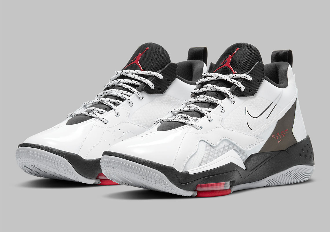 Jordan Zoom 92 White Grey Red Ck9183 106 1