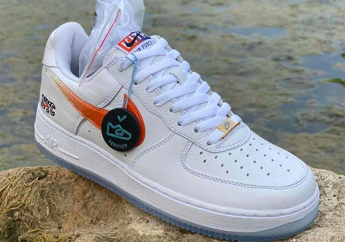 Kith Nike Air Force 1 Nyc White Orange Cz7928 100 3