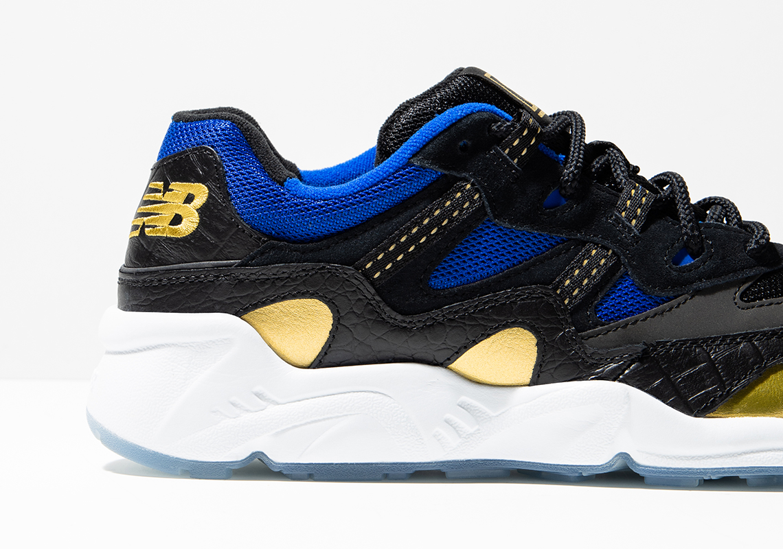 New Balance 850 Black Gold Blue 3