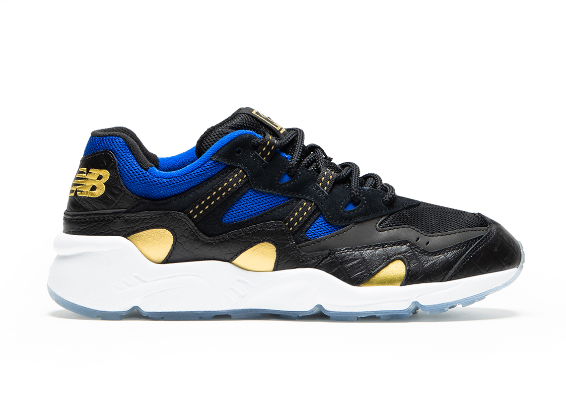 New Balance 850 Black Gold Blue