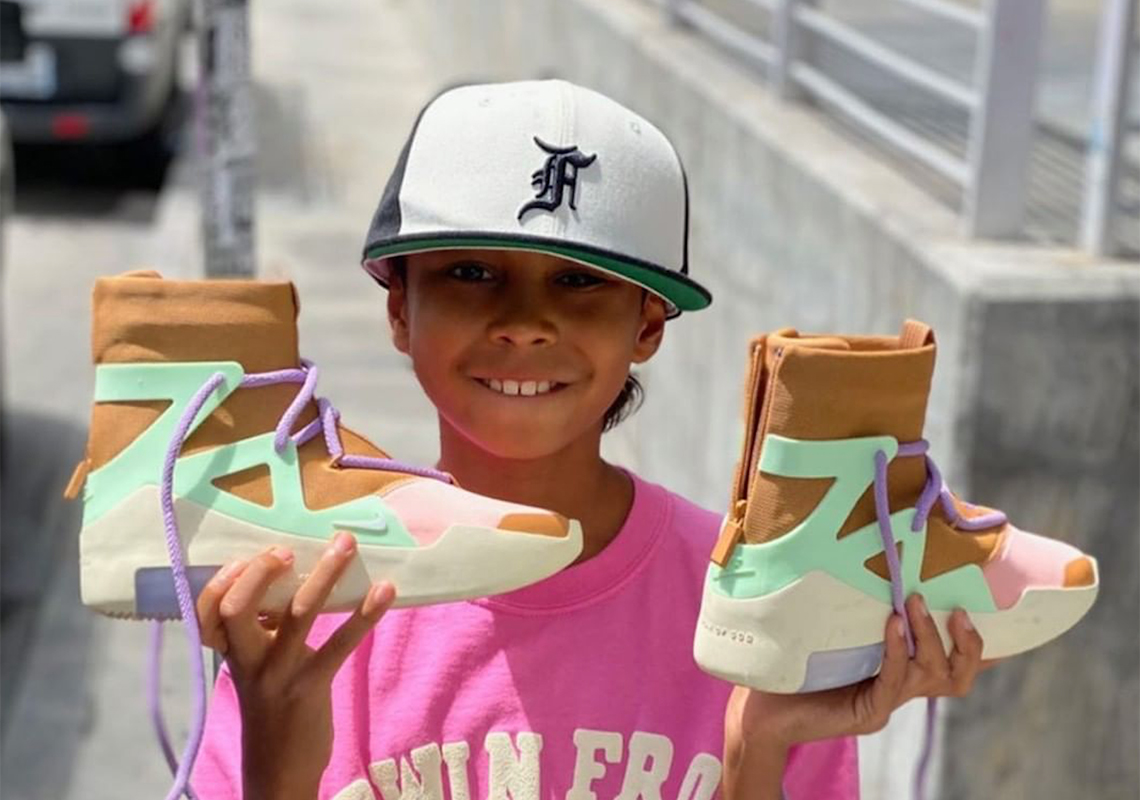 Jerry Lorenzo Shares Multi-Colored Air Fear Of God 1 Colorway Designed By His Son