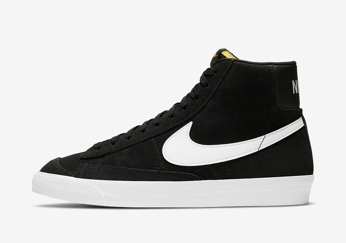 The Nike Blazer Mid '77 Gets A Simple Black Suede Construction