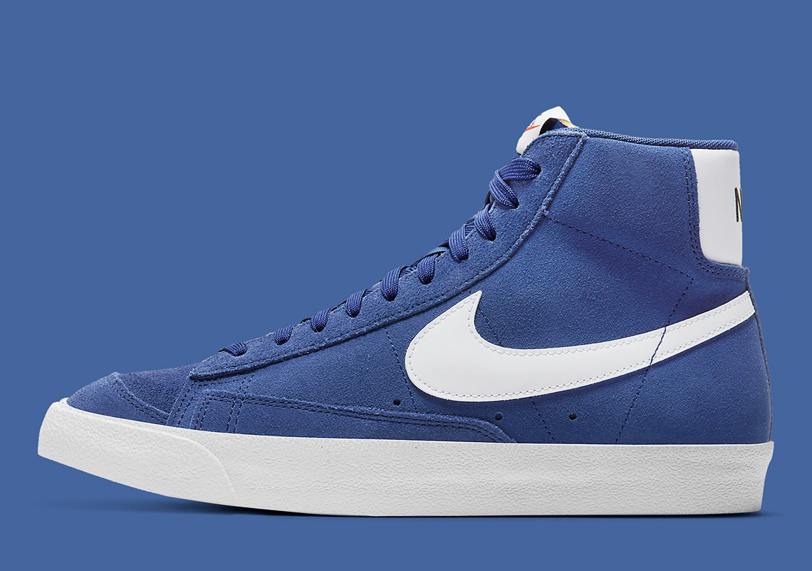 Nike Blazer Mid 77 Suede Deep Royal Blue Ci1172 402 2