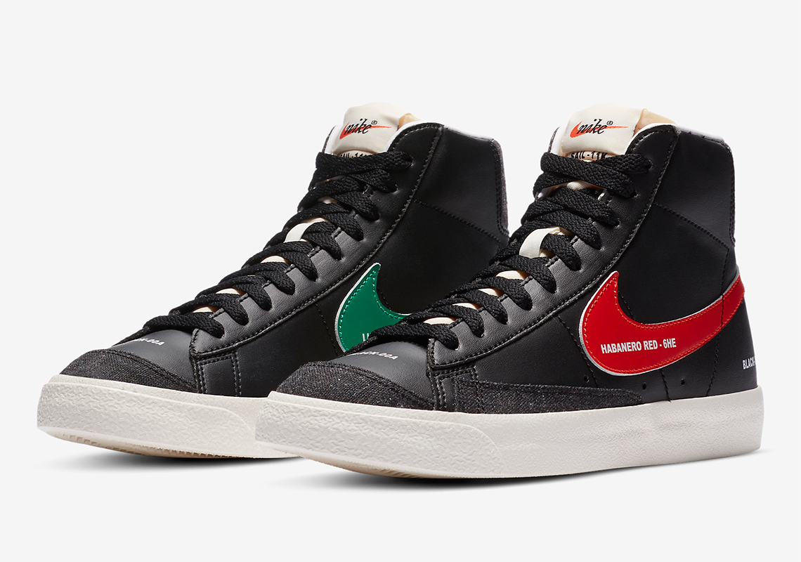 Nike Blazer Mid Black Color Code Da2142 046 1