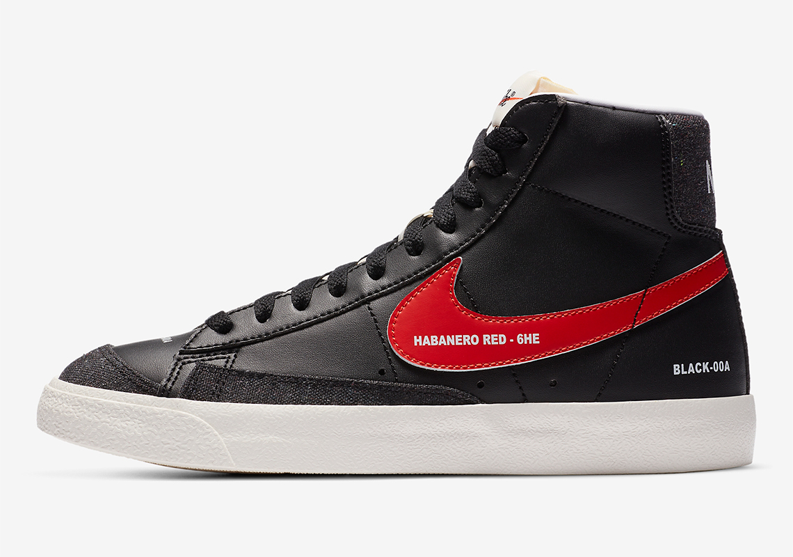 Nike Blazer Mid Black Color Code Da2142 046 3