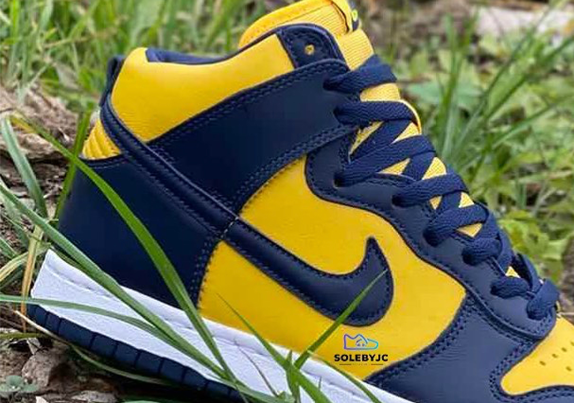 First Look At The Nike Dunk High SP "Michigan"