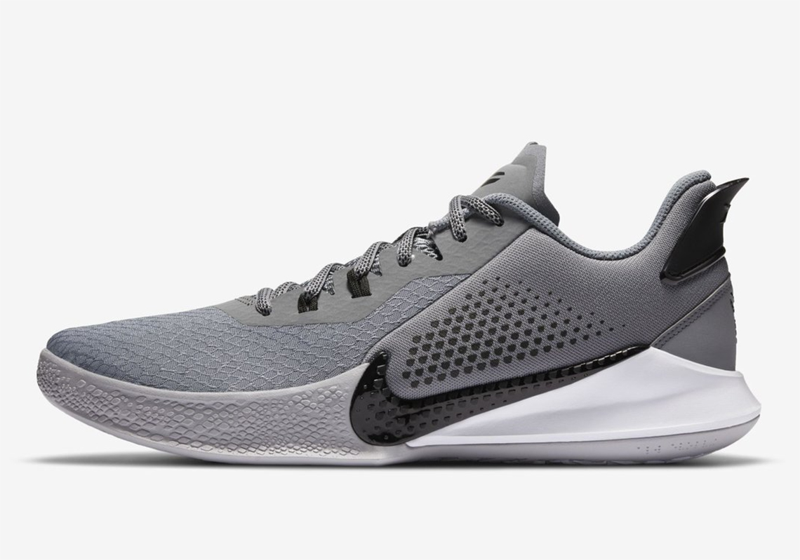 Nike Mamba Fury Grey White 1