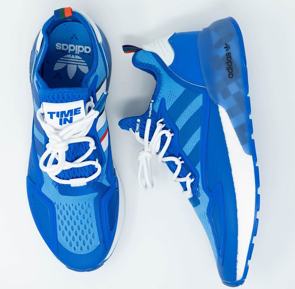 Ninja Adidas Nite Jogger Blue Fz1883 1