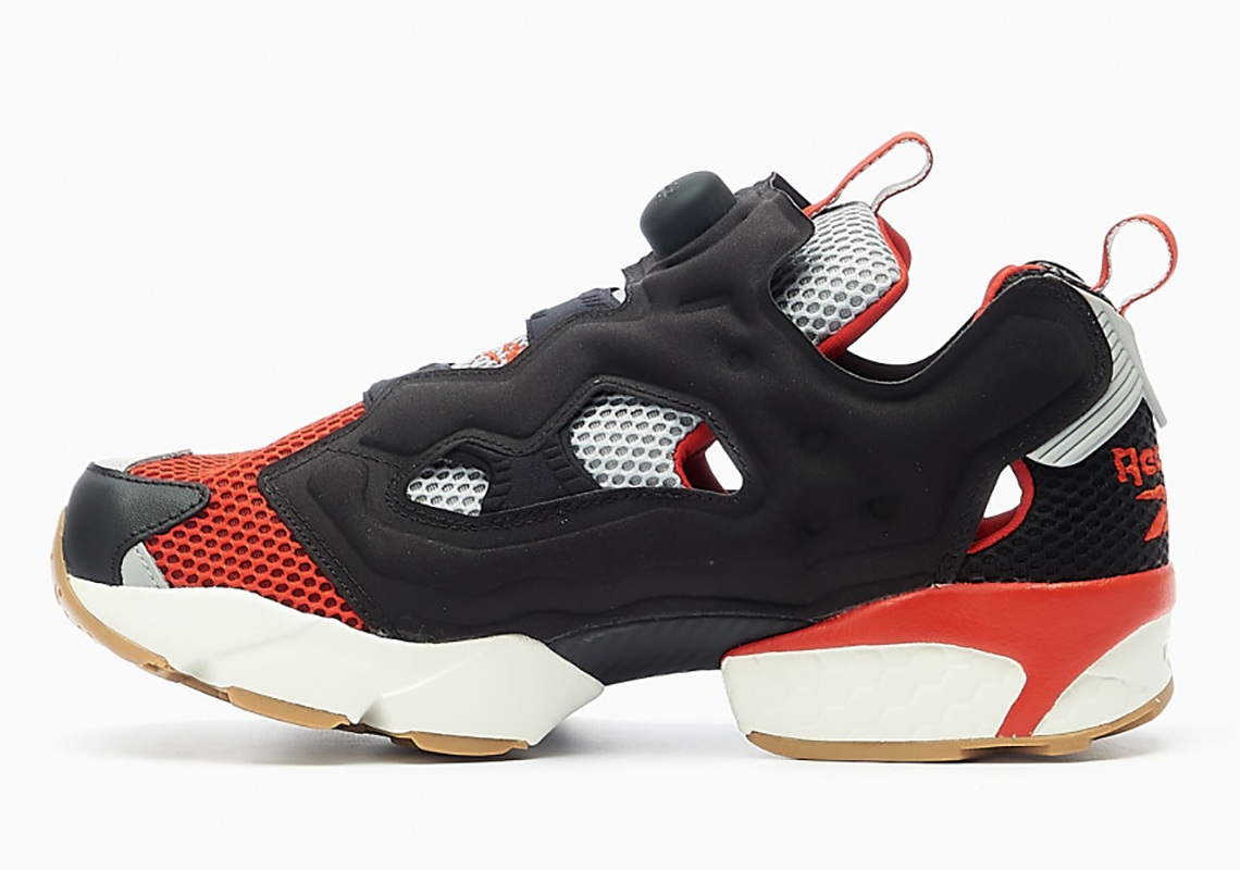 Reebok Instapump Fury Black Red Fv1571 3