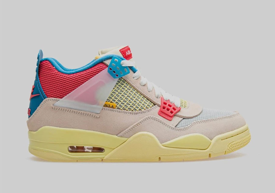 Union La Air Jordan 4 Guava Release Date 1