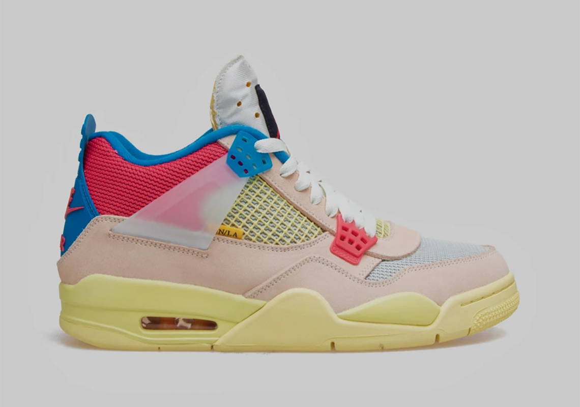 Union La Air Jordan 4 Guava Release Date 2