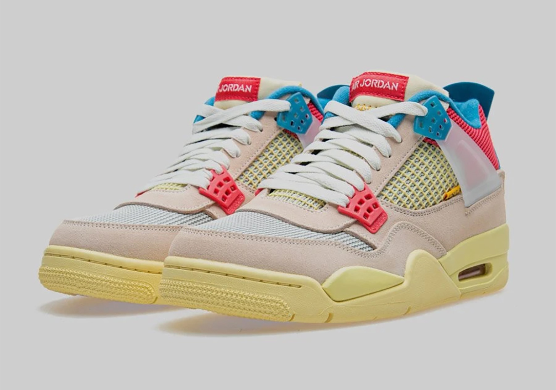 Union La Air Jordan 4 Guava Release Date 3