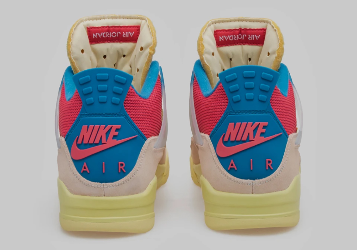 Union La Air Jordan 4 Guava Release Date 7