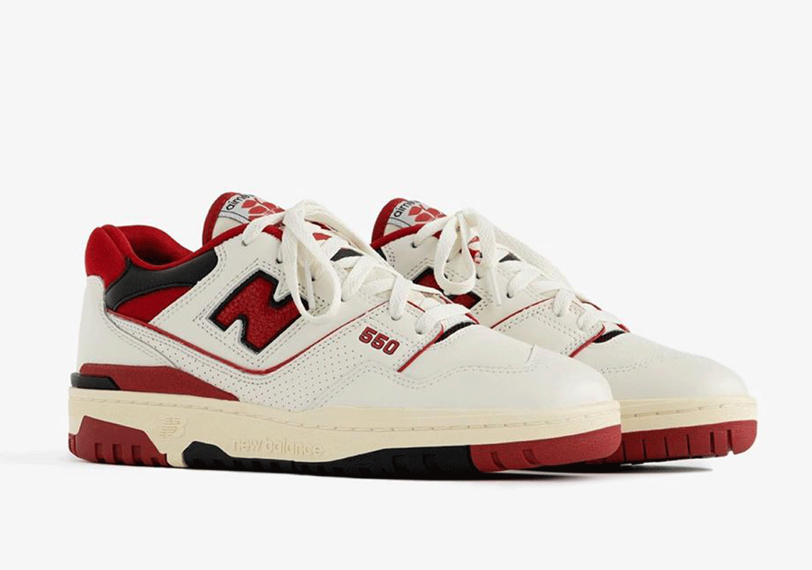 Ald New Balance 550 Red 1