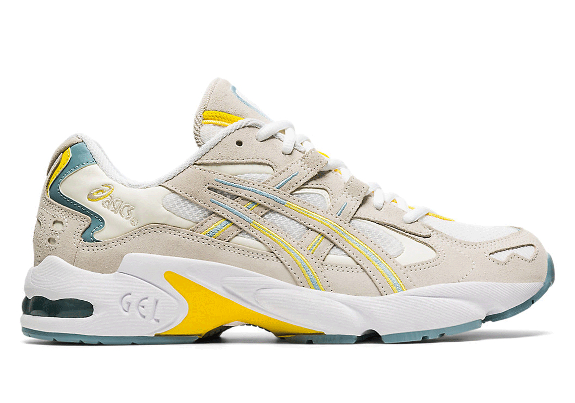 Lemon And Teal Accents Land On This Latest ASICS GEL-Kayano 5 OG